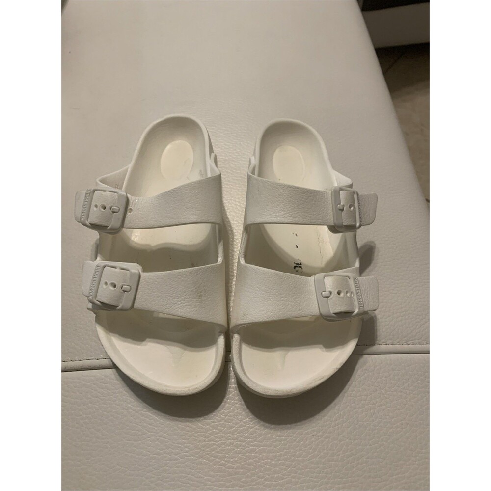 Birkenstock Arizona Kids  Sandal-White Size 32